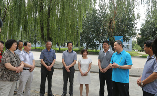 校领导开展暑期慰问和搬迁工作调研 校领导开展暑期慰问和搬迁工作调研